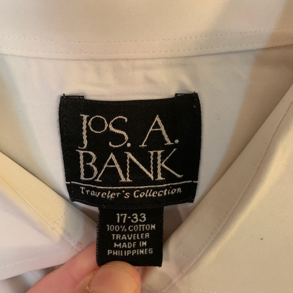 Jos. A Bank white french cuff - Picture 3 of 3